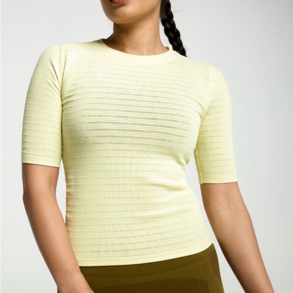 Calia Short Sleeve Seamless Top NWT